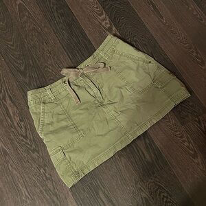 Y2K Cargo Mini Skirt